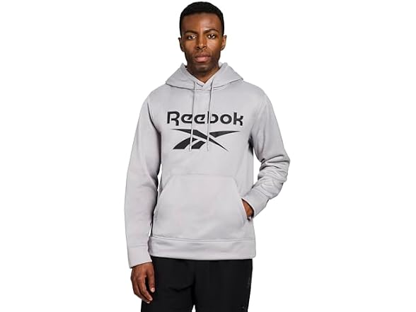 Reebok Hooded Fleece Sweatshirt - Gallery 11