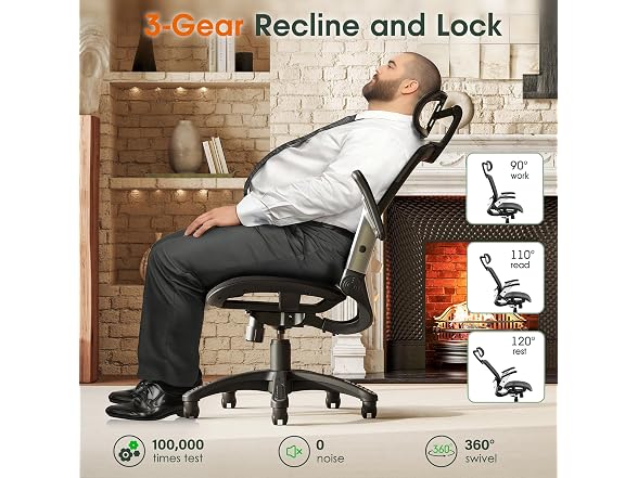 GABRYLLY GYB01 Ergonomic Mesh Office Chair