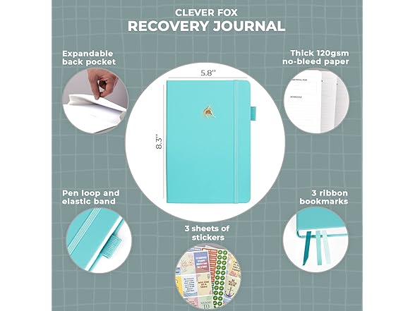 Addiction Recovery Journal & Workbook
