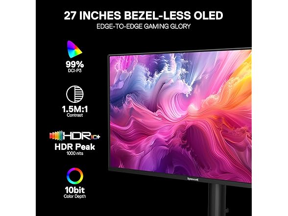 Redragon GM272 27" OLED Flat Gaming Monitor
