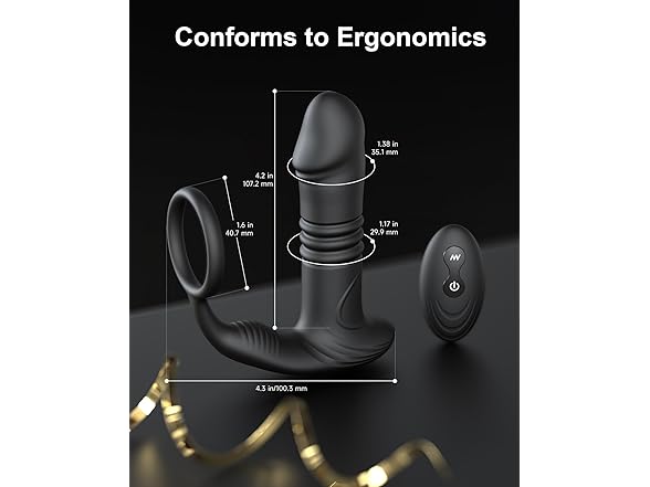 Anal Plug Sex Toy Vibrator for Men