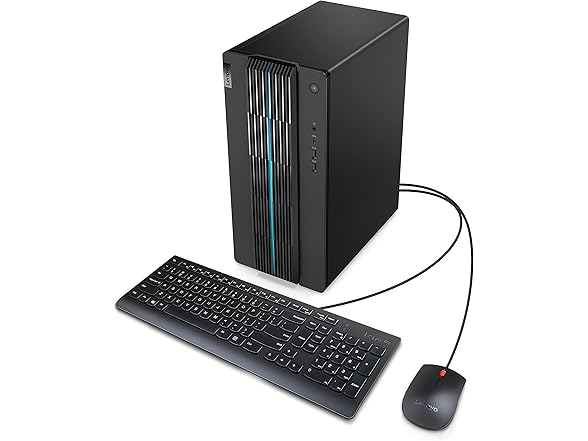 Lenovo - IdeaCentre Gaming 5i - Gaming Desktop Computer - Intel i5-12400 - NVIDIA GeForce RTX 3060-16GB RAM - 1TB HDD + 512 SSD - Windows 11 (Renewed) (Open Box)