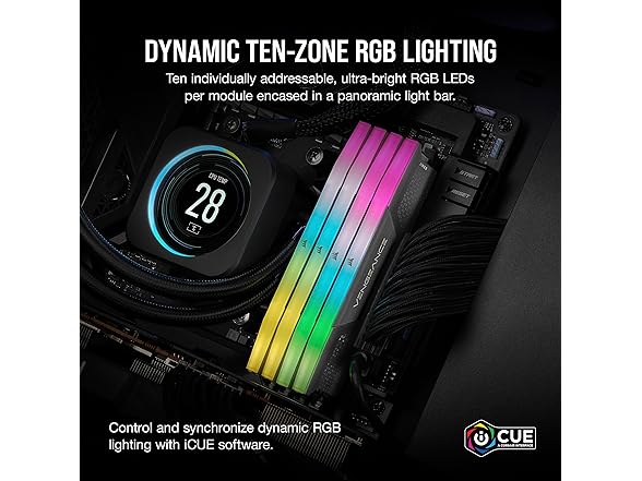CORSAIR Vengeance RGB DDR5 32GB Memory