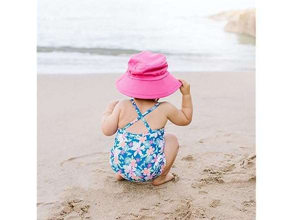 Breatheasy Bucket Sun Hat (0/6mo) Pink