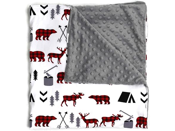 Dear Baby Gear Bears Deluxe Baby Blanket