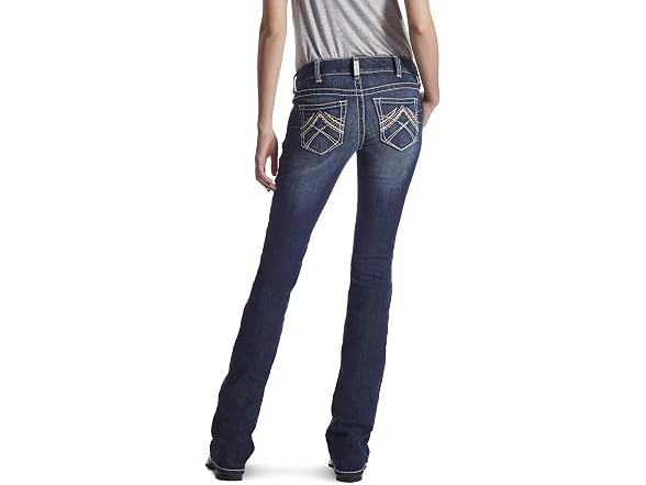 ARIAT R.E.A.L. Bootcut Rosey Whipstitch