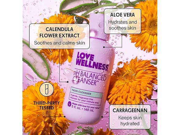 Love Wellness pH Cleanser Feminine 5oz
