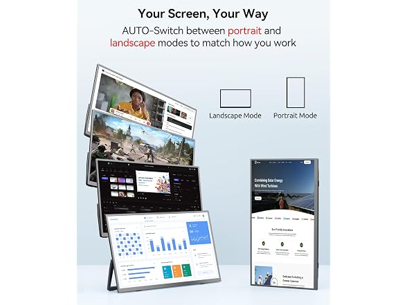 MAGICRAVEN 15.6in Wireless Monitor