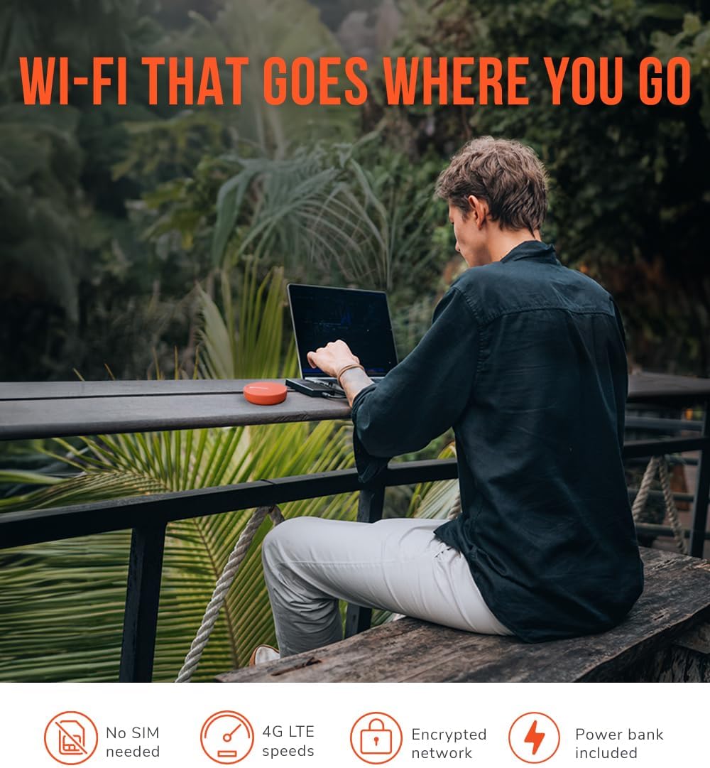 SIMO Solis Lite 4G LTE Portable WiFi Hotspot (Open Box) - Gallery 7