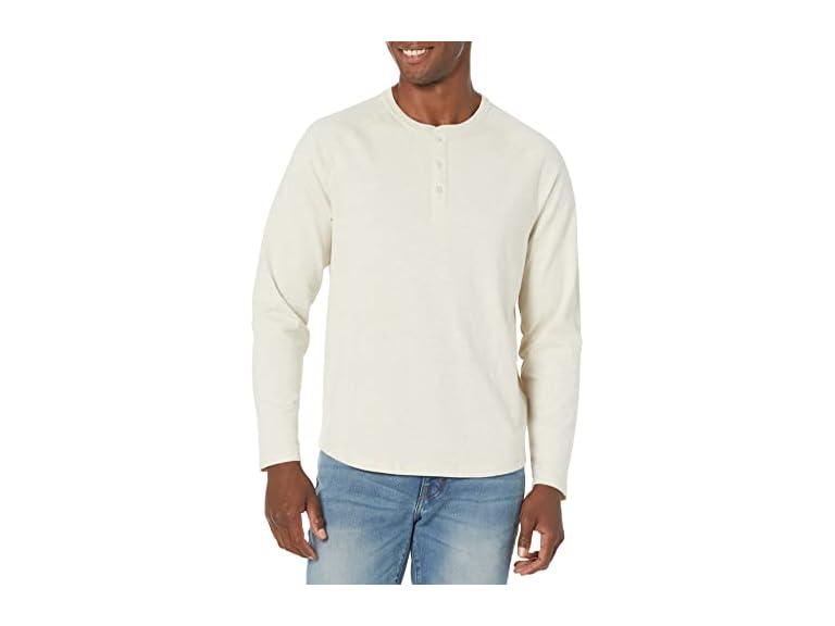 AE Mens RelaxedFit LS Henley - Gallery 11