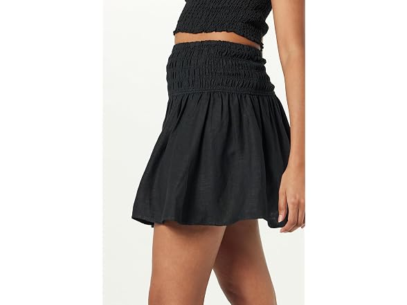 The Drop Rosalia Smocked Waist Mini