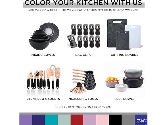 COOK WITH COLOR  Kitchen Utensls