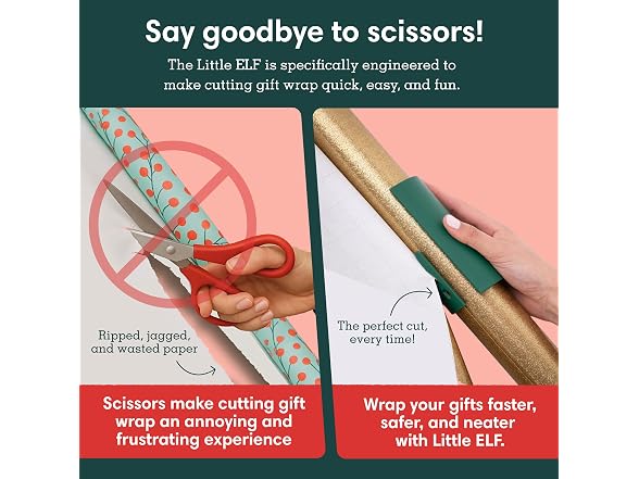 Little ELF Wrapping Paper Cutter