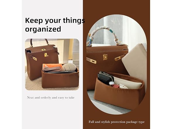 DGAZ Bag Organizer Insert, Silk Purse 
