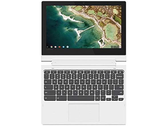 Lenovo Chromebook C330 2-in-1 Convertible Laptop, 11.6" HD Display, MediaTek MT8173C, 4GB RAM, 64GB Storage, Chrome OS, Blizzard White (Open Box)