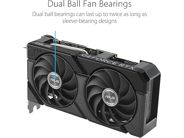 ASUS Dual GeForce RTX™ 4060 Ti EVO OC Edition 16GB GDDR6