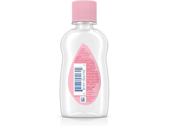 Johnsons Baby Oil Hypoallergenic 3oz