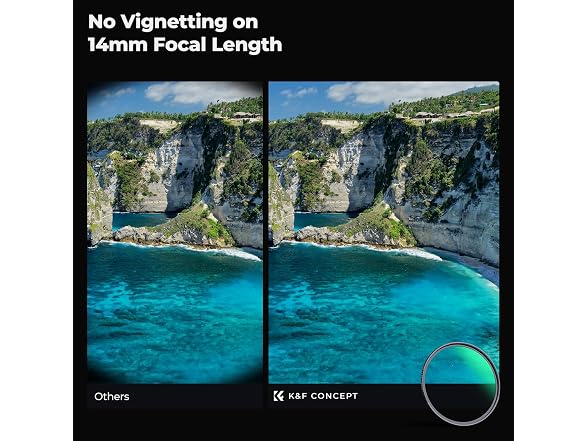 K&F CONCEPT 72mm MCUV Lens Protection