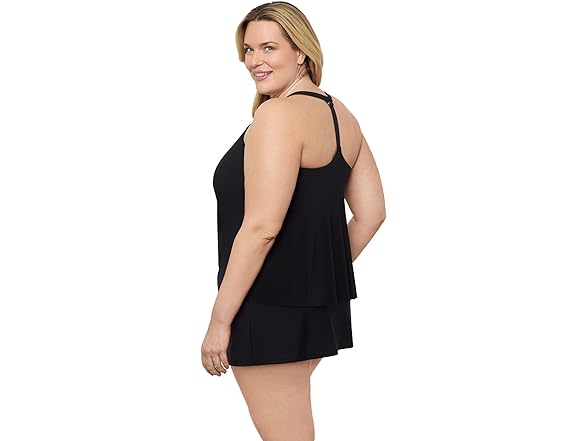 Aqua Green Women Full Coverage Supportive Swim Top