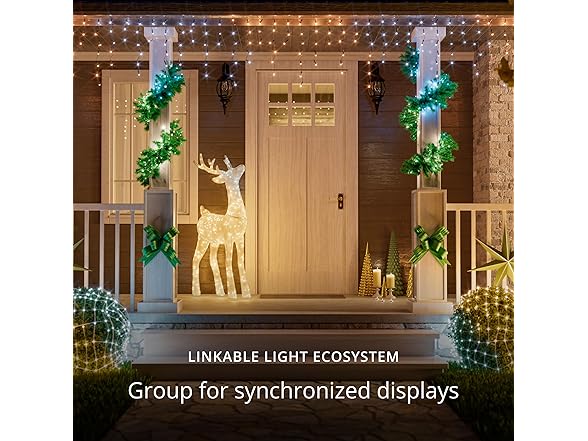 Twinkly Strings 400 White LED, Light String Outdoor Indoor