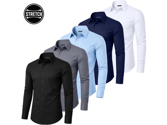 Black - Grey - Light Blue - Navy - White