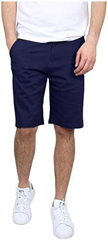 Men's Slim Fitting Cotton Flex Stretch Chino Shorts (Sizes, 30-46)