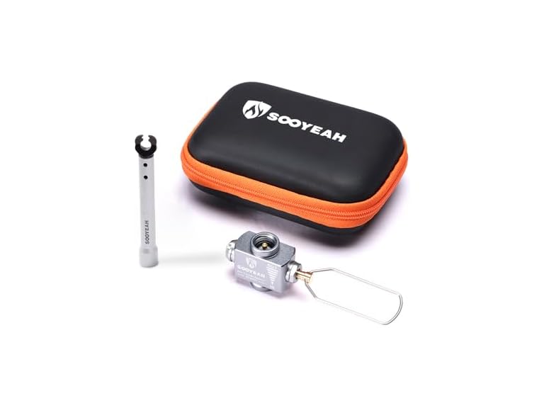 SOOYEAH Gas Refill Adapter & Punch Tool