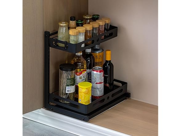 Under Sink Pull-Out Organizer 2 ct