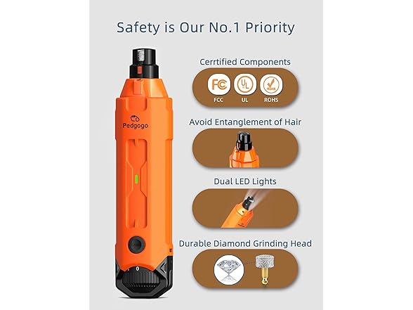 pedgogo Dog Nail Grinder