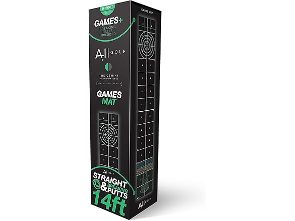 On Par AI Golf Gemini Series Putting Mat