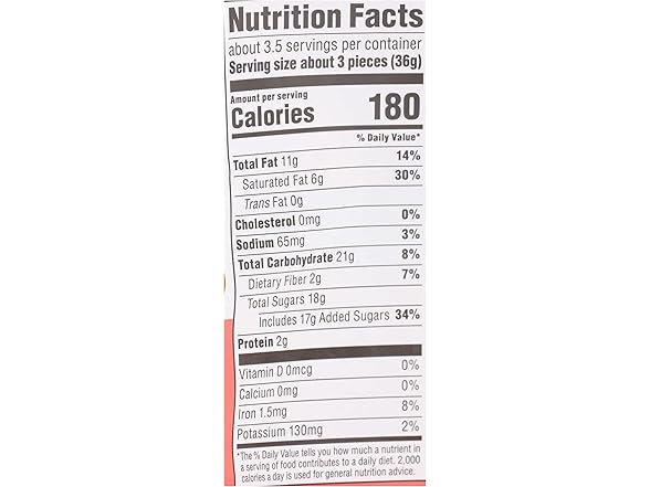 365 WFM Mini Dark Choc PB Cups 4.7oz