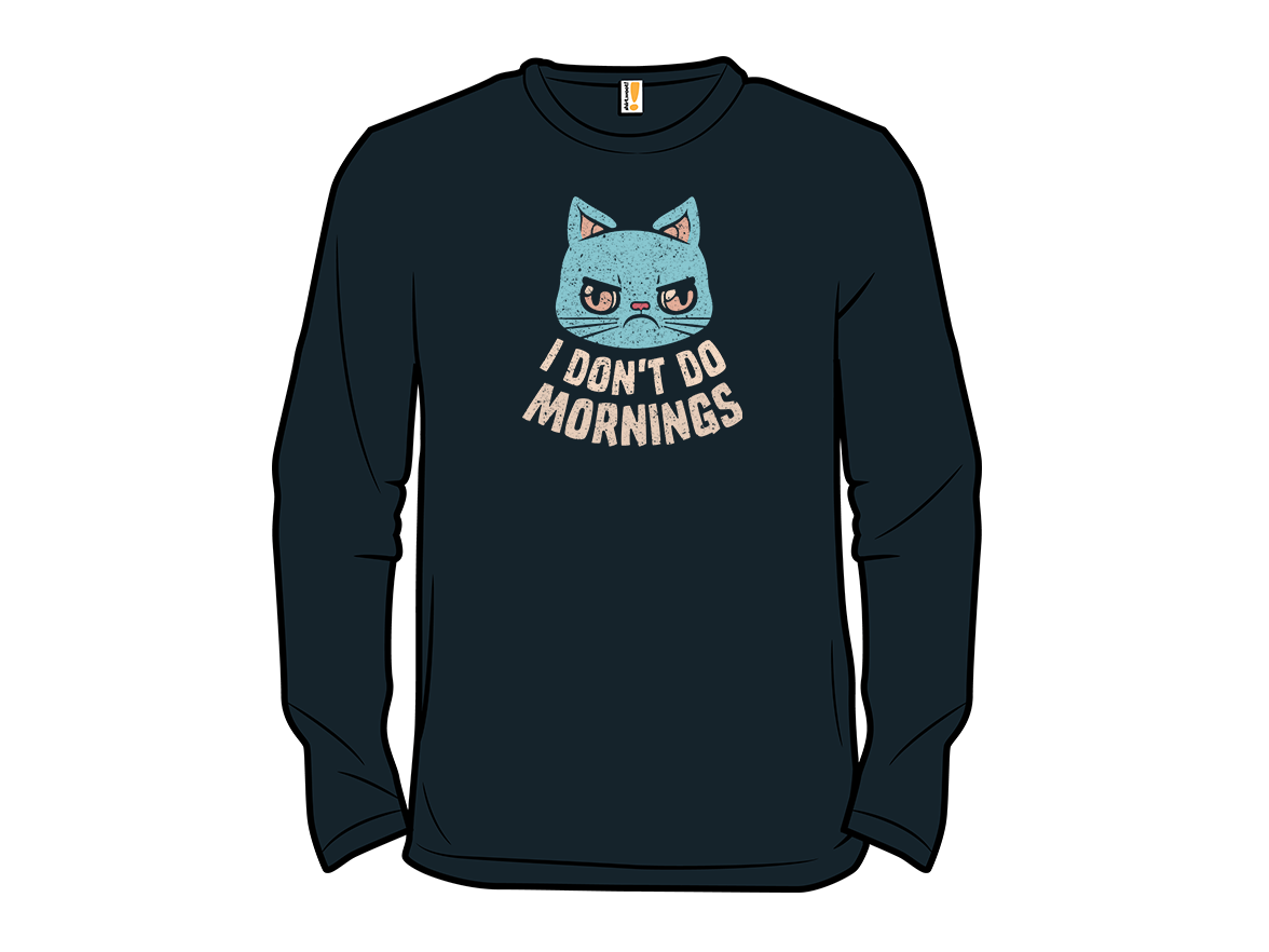 I Don't Do Mornings Cranky Cat - Gallery 13