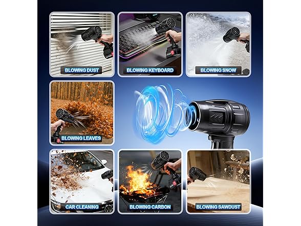 SIEARPUORL 21V Cordless Leaf Blower