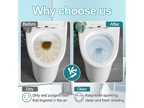 Msvvko Toilet Bowl Cleaner Tablets
