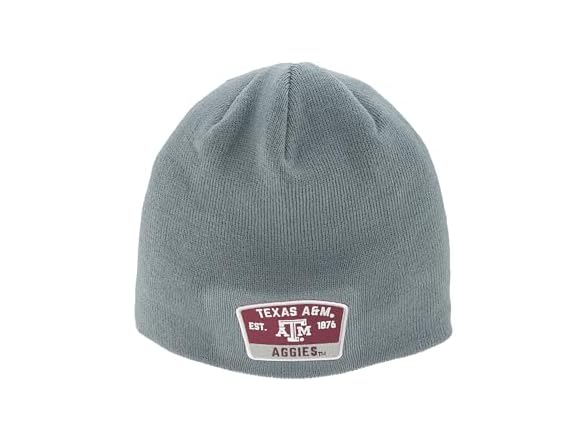 AGGIES Beanie Edge Patch Switchback Gray