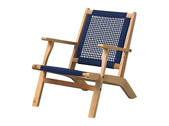 Balkene Home Vega Natural Stain Outdoor Chair