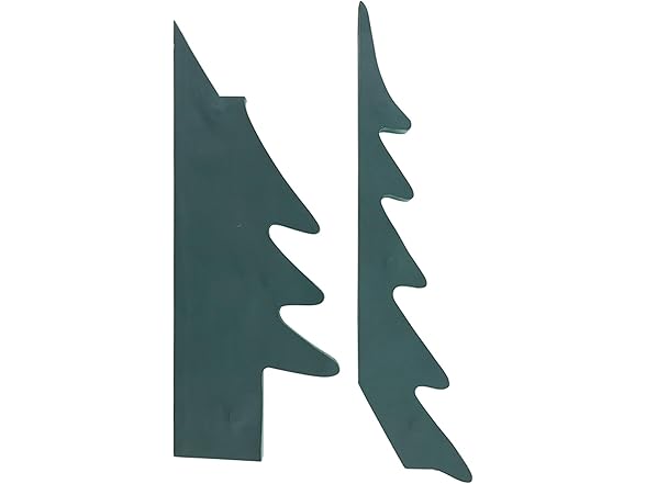 3D Foldable Fir Tree Holiday Centerpiece Blue, 36" Tall