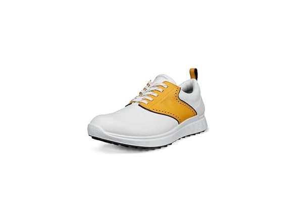Ecco Men Casual Saddle Waterproof Golf Shoe