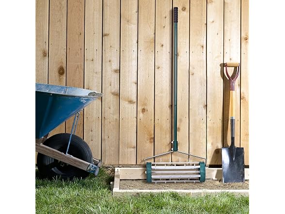 Hysache Rolling Lawn Aerator, 18"