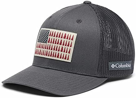 Columbia Mesh Tree Flag Ball Cap