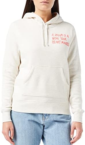 Amazon Essentials Disney | Marvel | Star Wars | Princess Women's Fleece Pullover Hoodie Sweatshirts, Princess Wish, X-Small