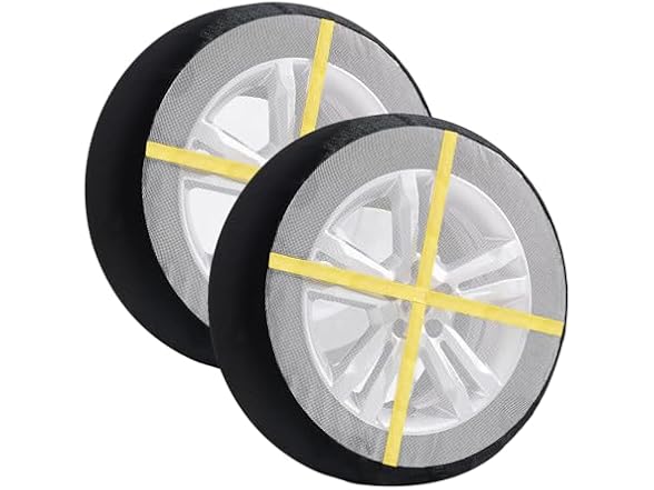 VEVOR Thickened Snow Socks for Tires, Full Coverage