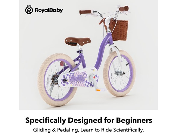 RoyalBaby Girls Belle EZ Kids Bike, 16"