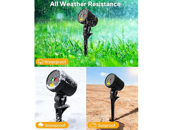 Neroupe Christmas Projector Lights Outdoor