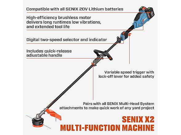 14" Weed Wacker X2 40V