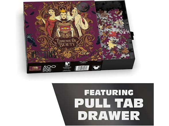 Ceaco – 500 Piece Disney Noir Villia Jigsaw Puzzle
