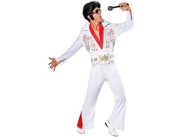 Rubies Elvis Presley Costume Men's Med