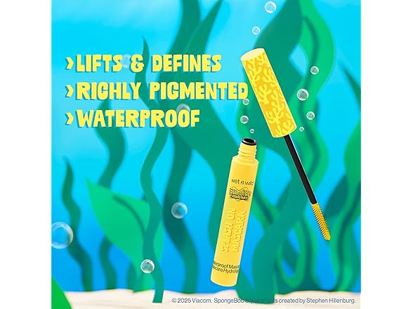 wet n wild wet n wild SpongeBob Waterproof Mascara