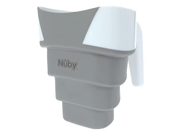 Nuby Collapsible Rinse Pail for Baby Bath Time