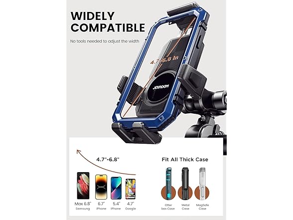 Aluminum Alloy Motorcycle Phone Mount